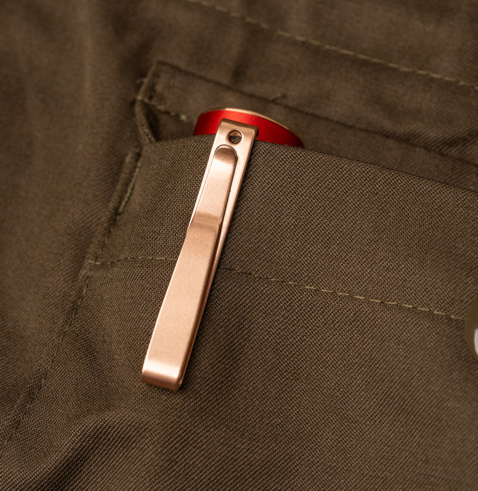 Baton 3 Rechargeable Flashlight - Premium Edition Dual-Directional Pocket Clip