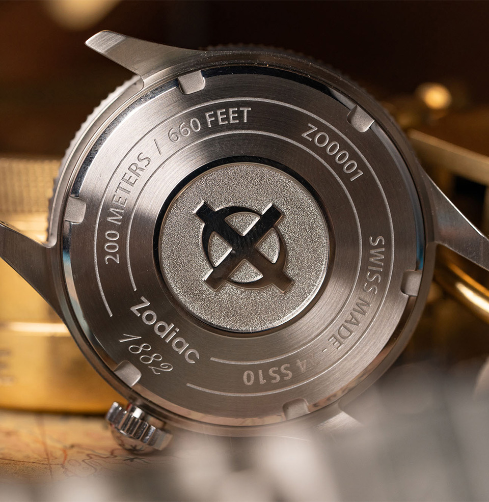 Super Sea Wolf Ref. 691 Screw Down Caseback