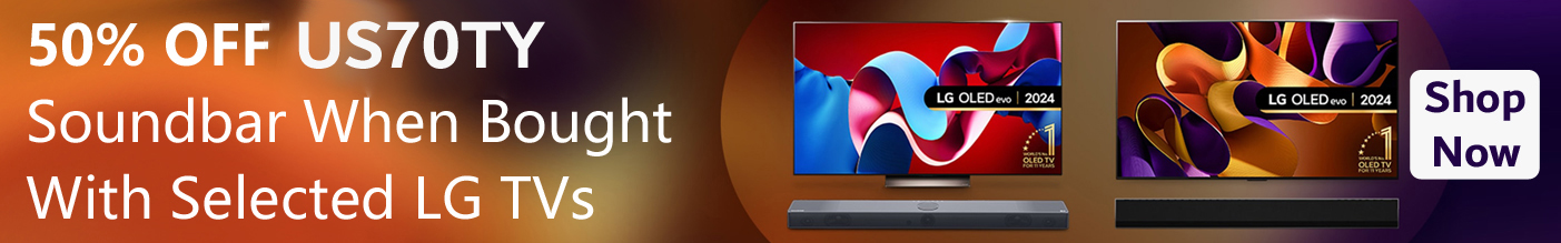 LG 50% OFF US70TY Soundbar
