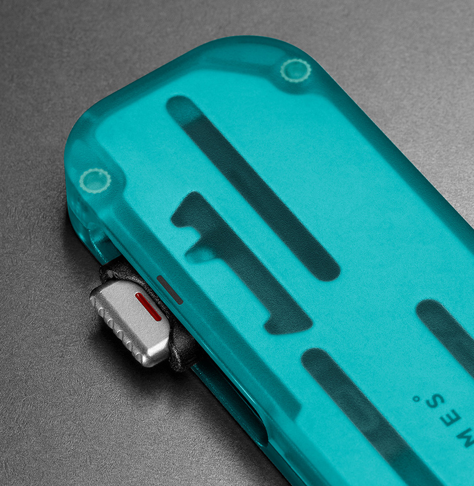 The Palmer Clear PATENT-PENDING EASY OPEN LOCKING MECHANISM