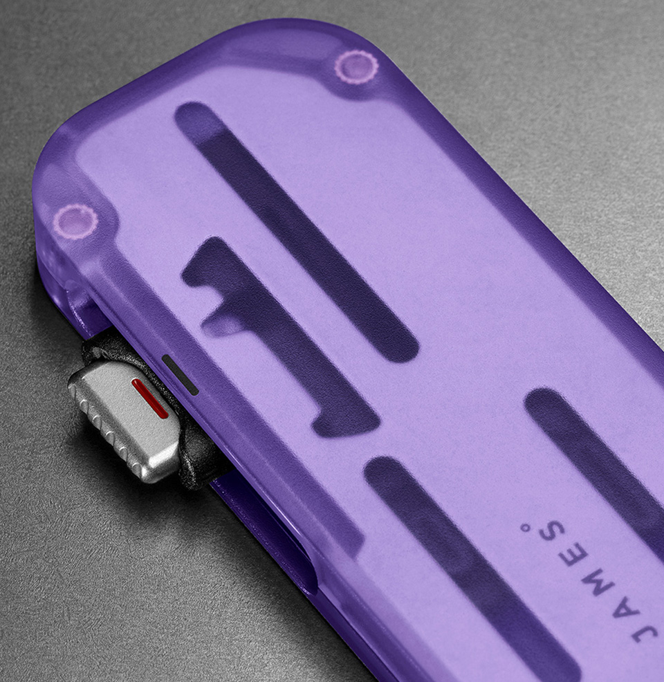 The Palmer Clear PATENT-PENDING EASY OPEN LOCKING MECHANISM