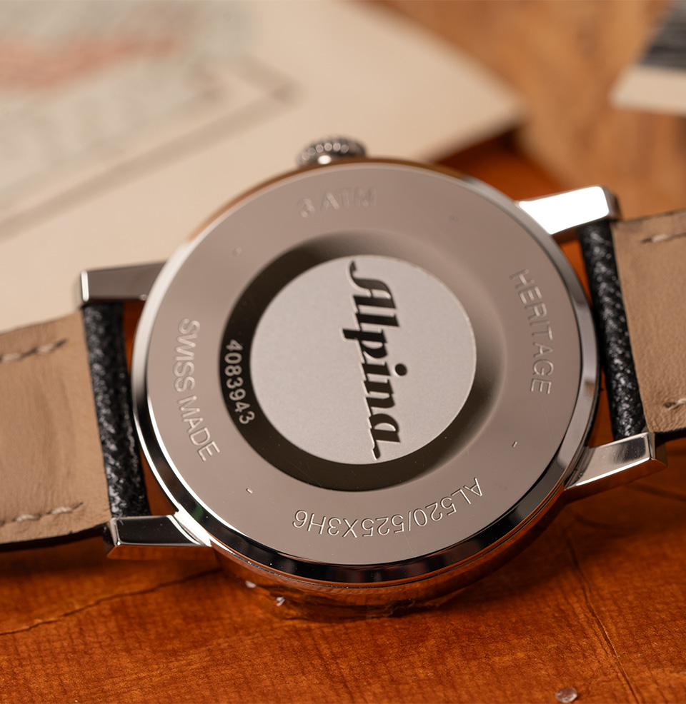 Heritage Automatic Branded Case Back