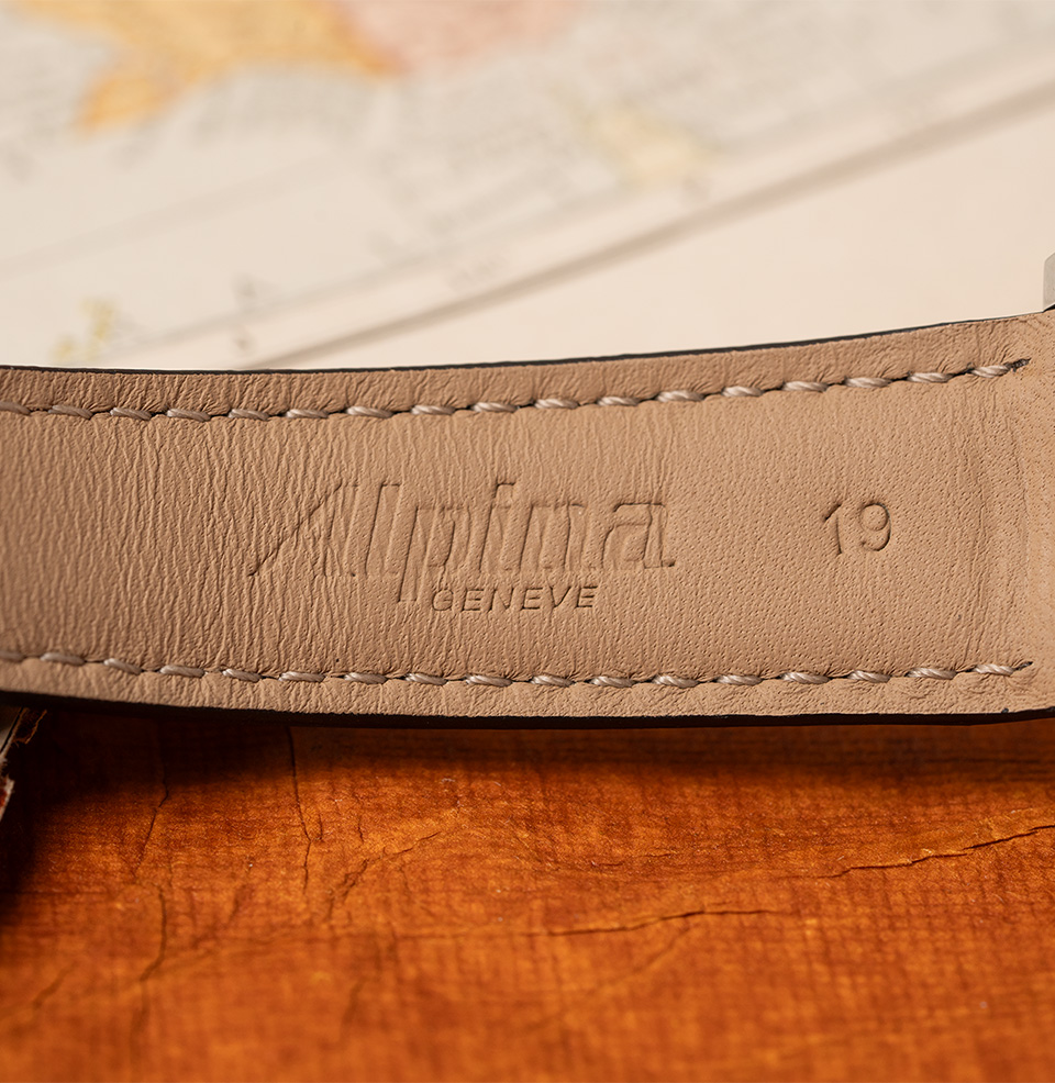 Heritage Automatic Alpina-Branded Leather Strap