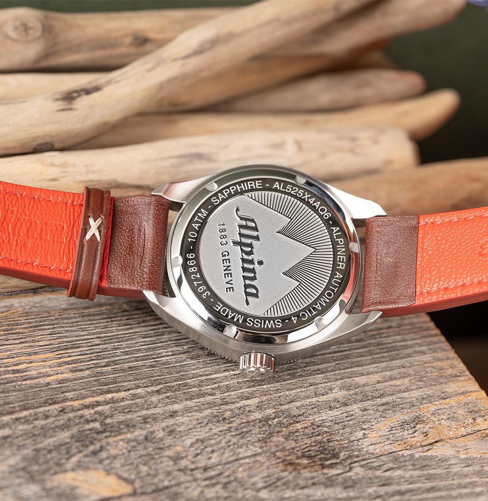 Alpiner 4 Automatic Branded Case Back
