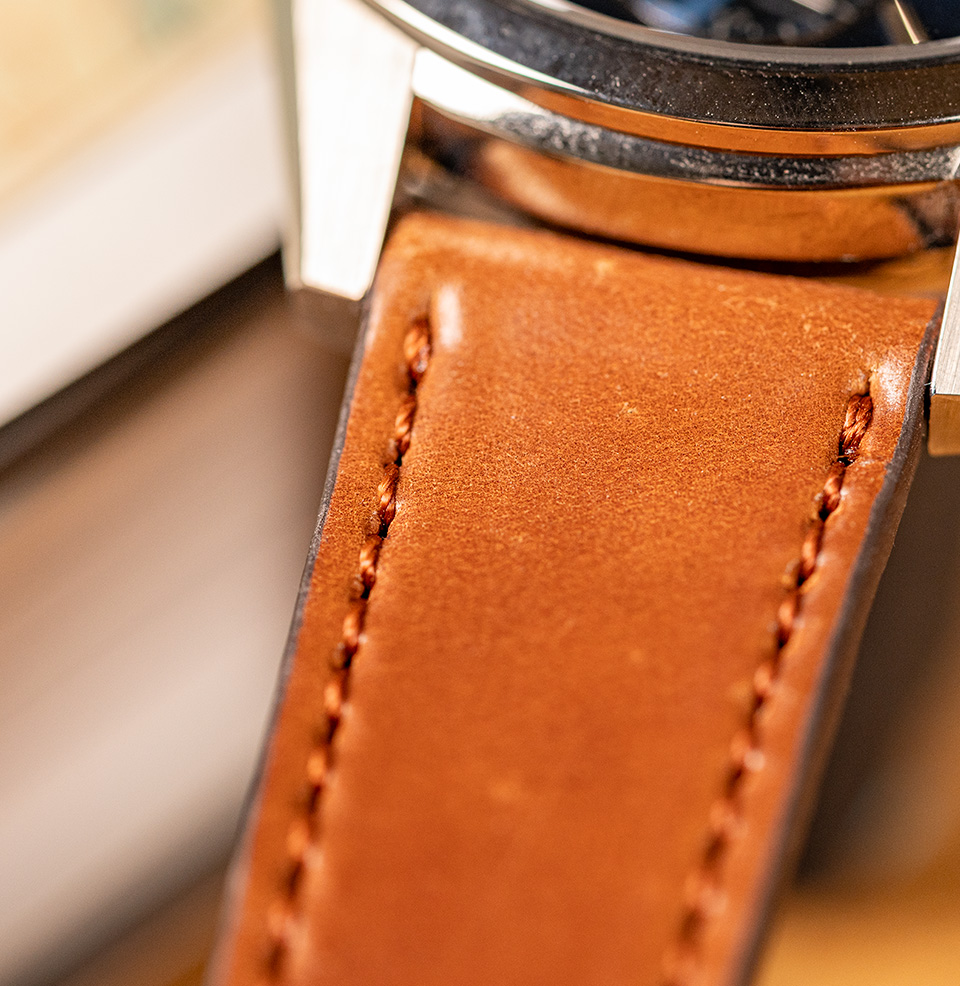 Horween Shell Cordovan No top edge stitching