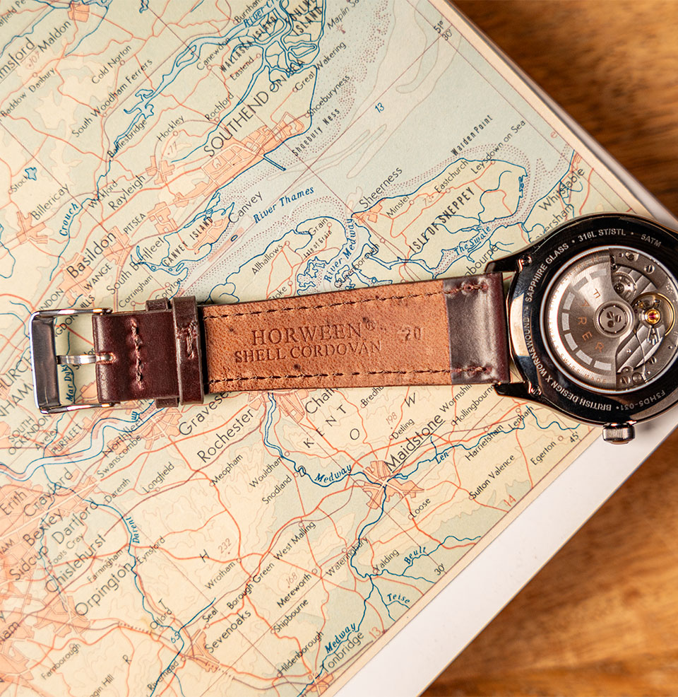 Horween Shell Cordovan Horween Shell Cordovan lining