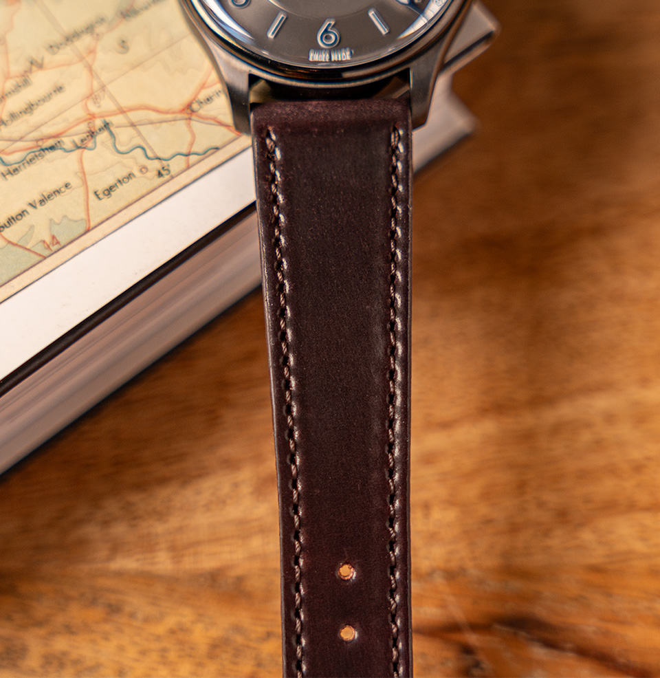 Horween Shell Cordovan No top edge stitching