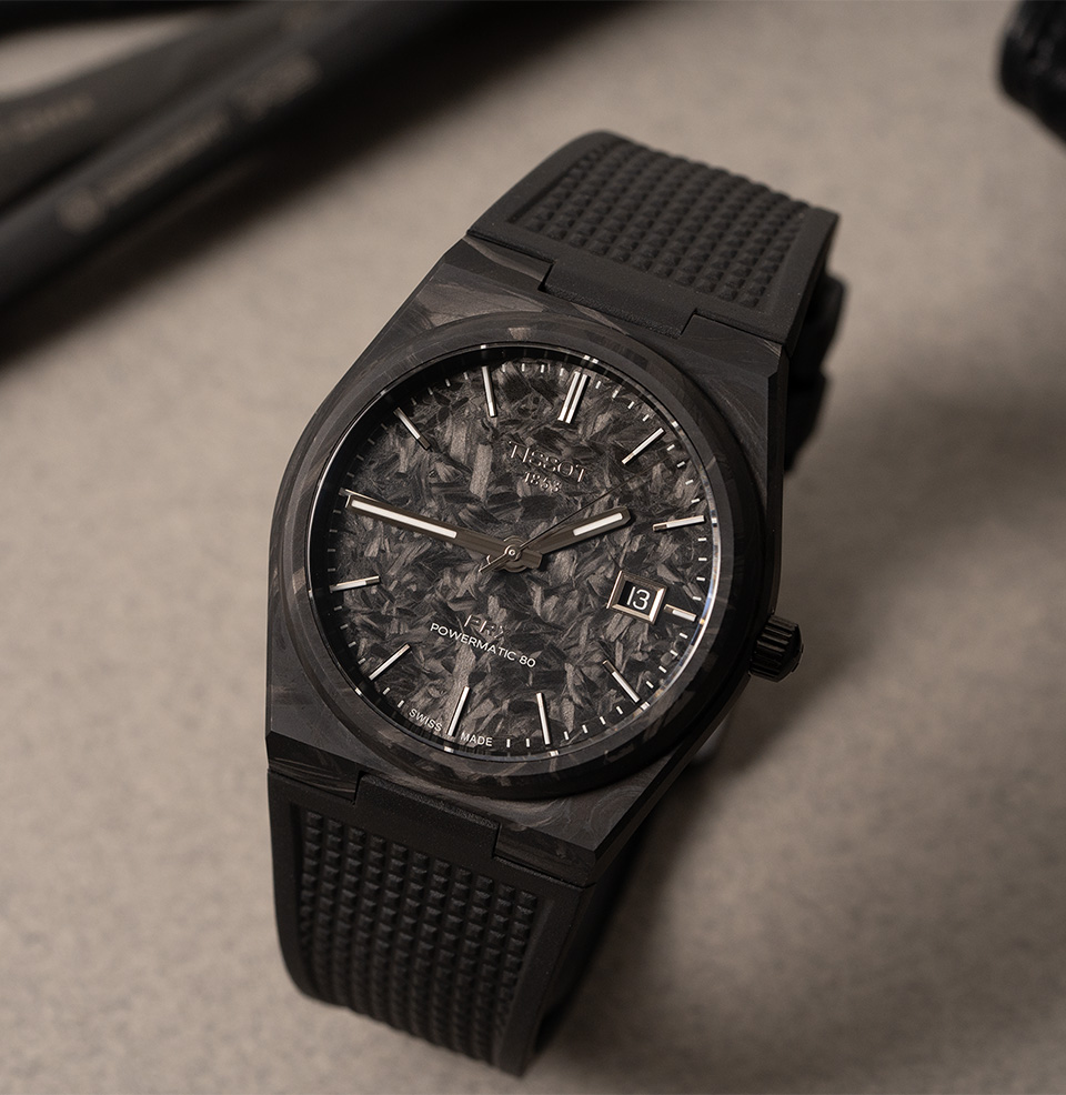 PRX POWERMATIC 80 40MM CARBON The Powermatic 80 PRX in 40mm Forged Carbon