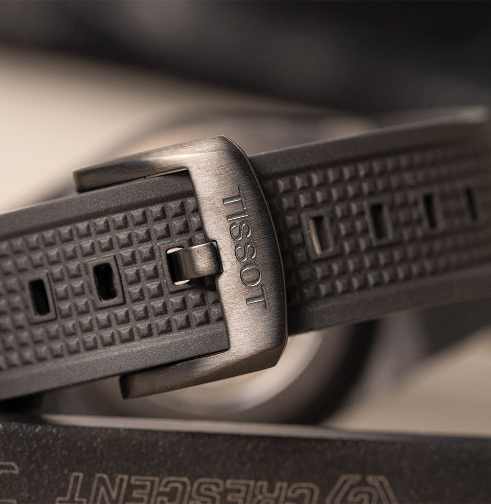 PRX POWERMATIC 80 40MM CARBON Signed Buckle in Stainless Steel