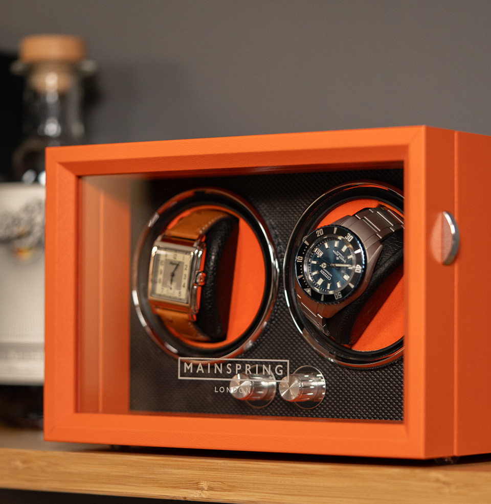 Guardian Dual Slot Watch Winder Guardian Dual Slot Watch Winder