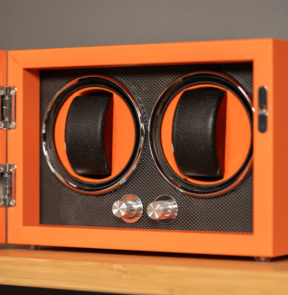 Guardian Dual Slot Watch Winder Dual watch slots