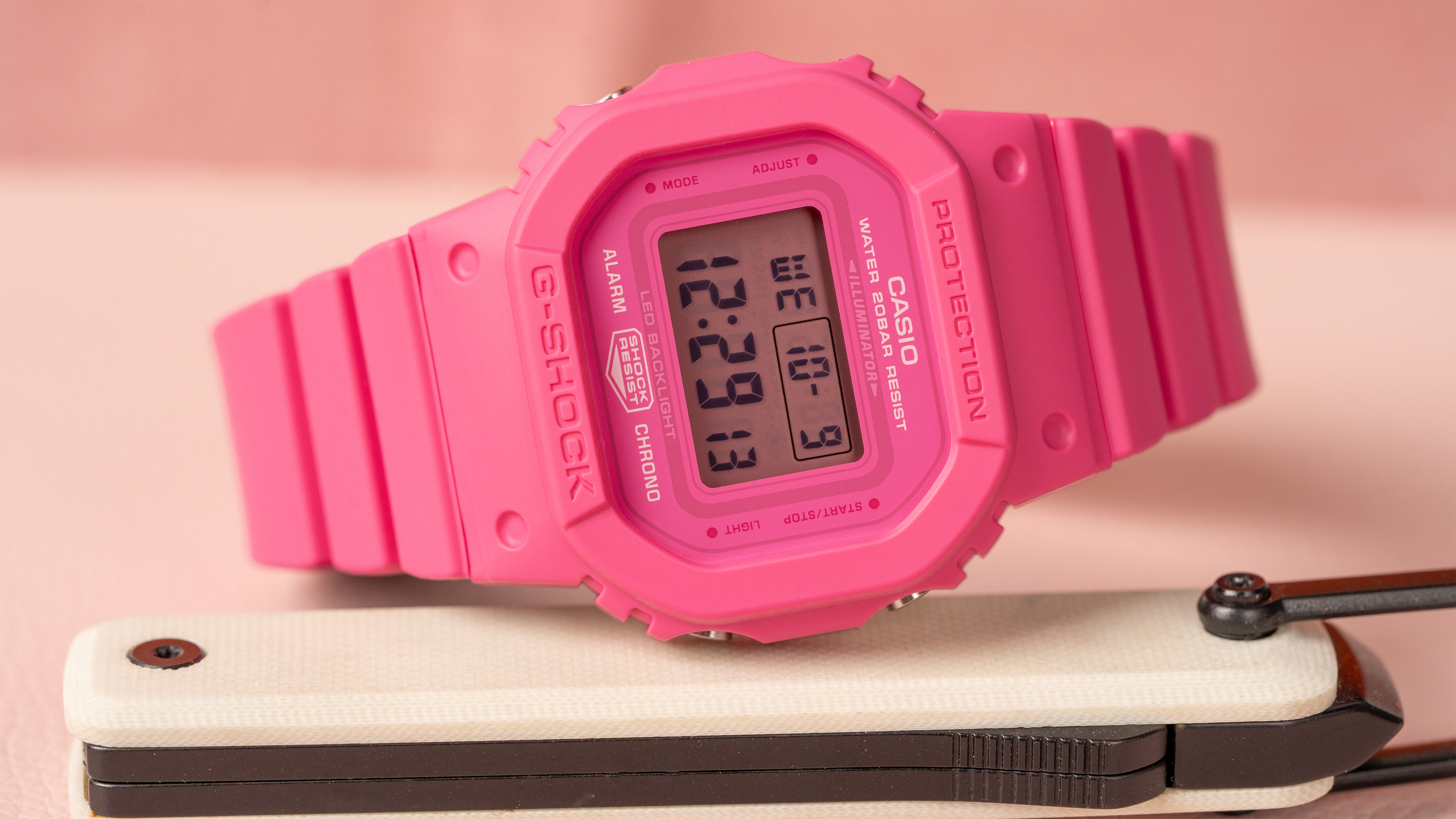 G shock protection pink online