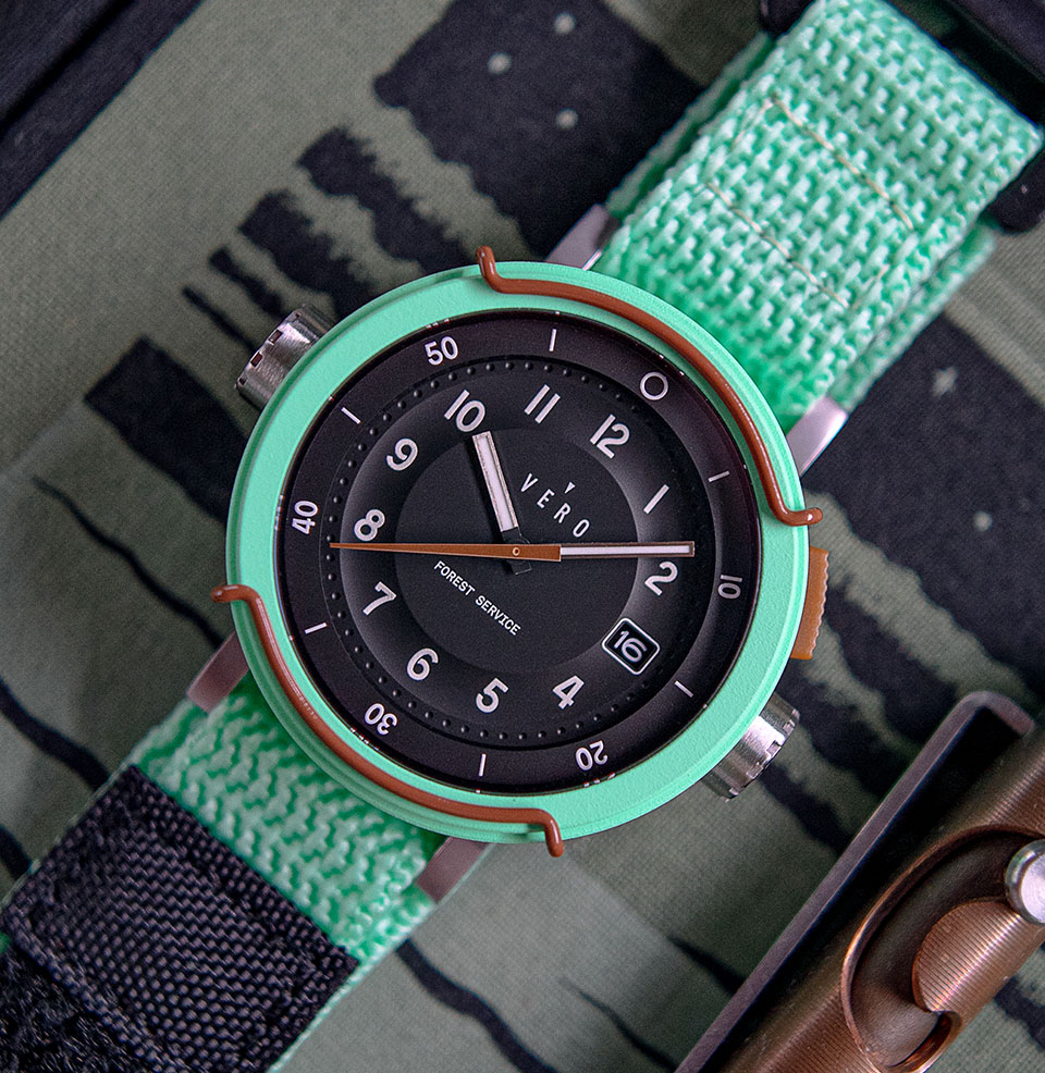 Forest Service Edition Service Green Rotating Internal Beze