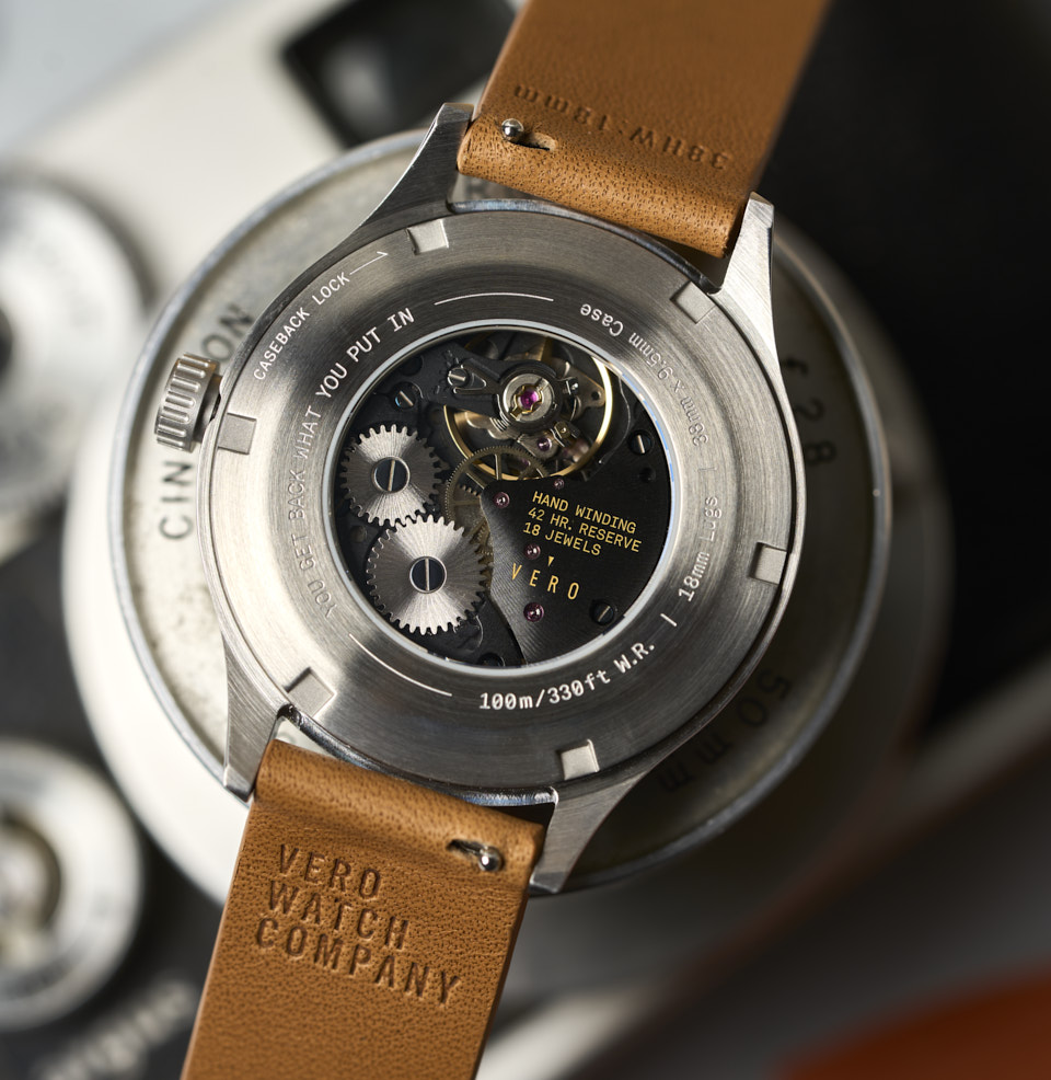 Meridian Manual Wind Rally The Hand wound Sellita SW-210-01