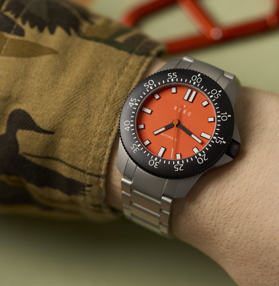 Open Water 41 - Daybreak 40mm case on a 7” wrist