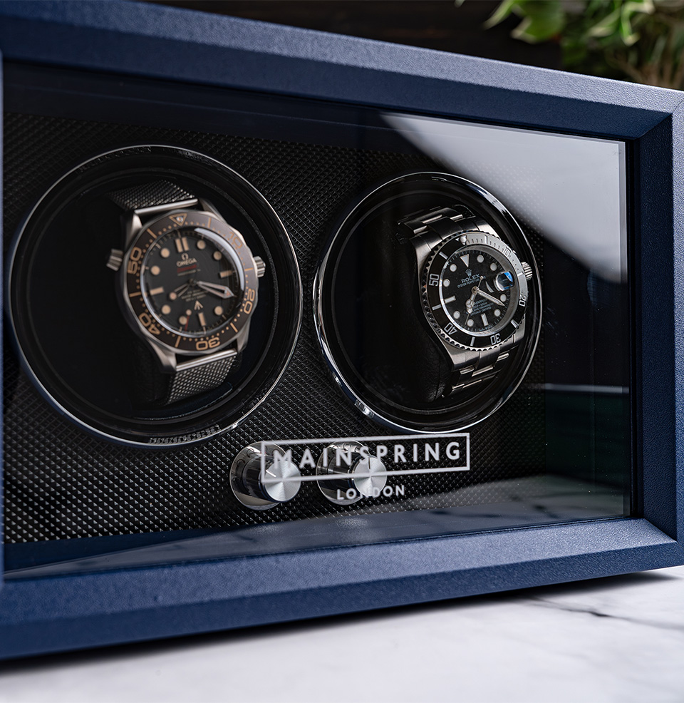 Guardian Dual Slot Watch Winder Guardian Dual Slot Watch Winder