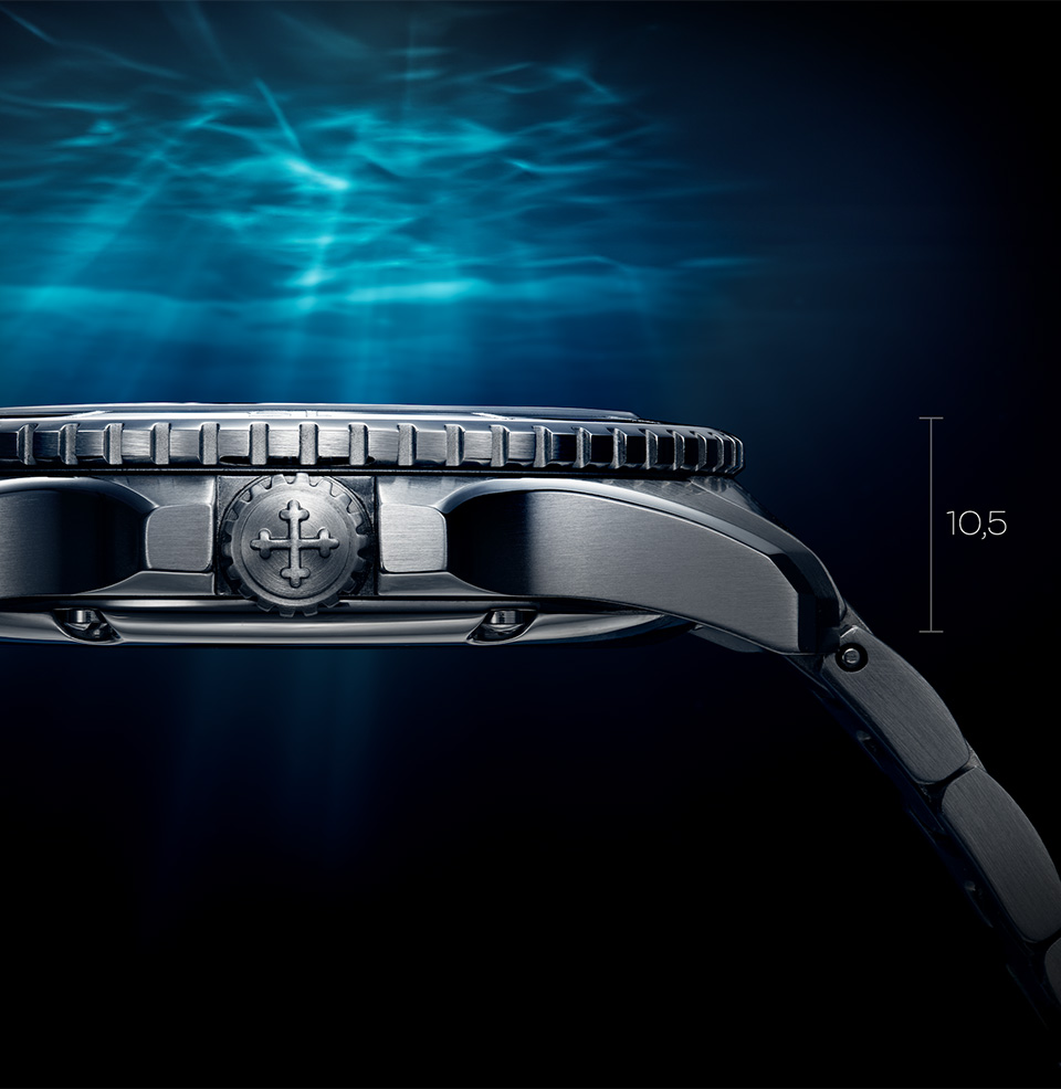 Nereide 39 Stone Dials Thin design