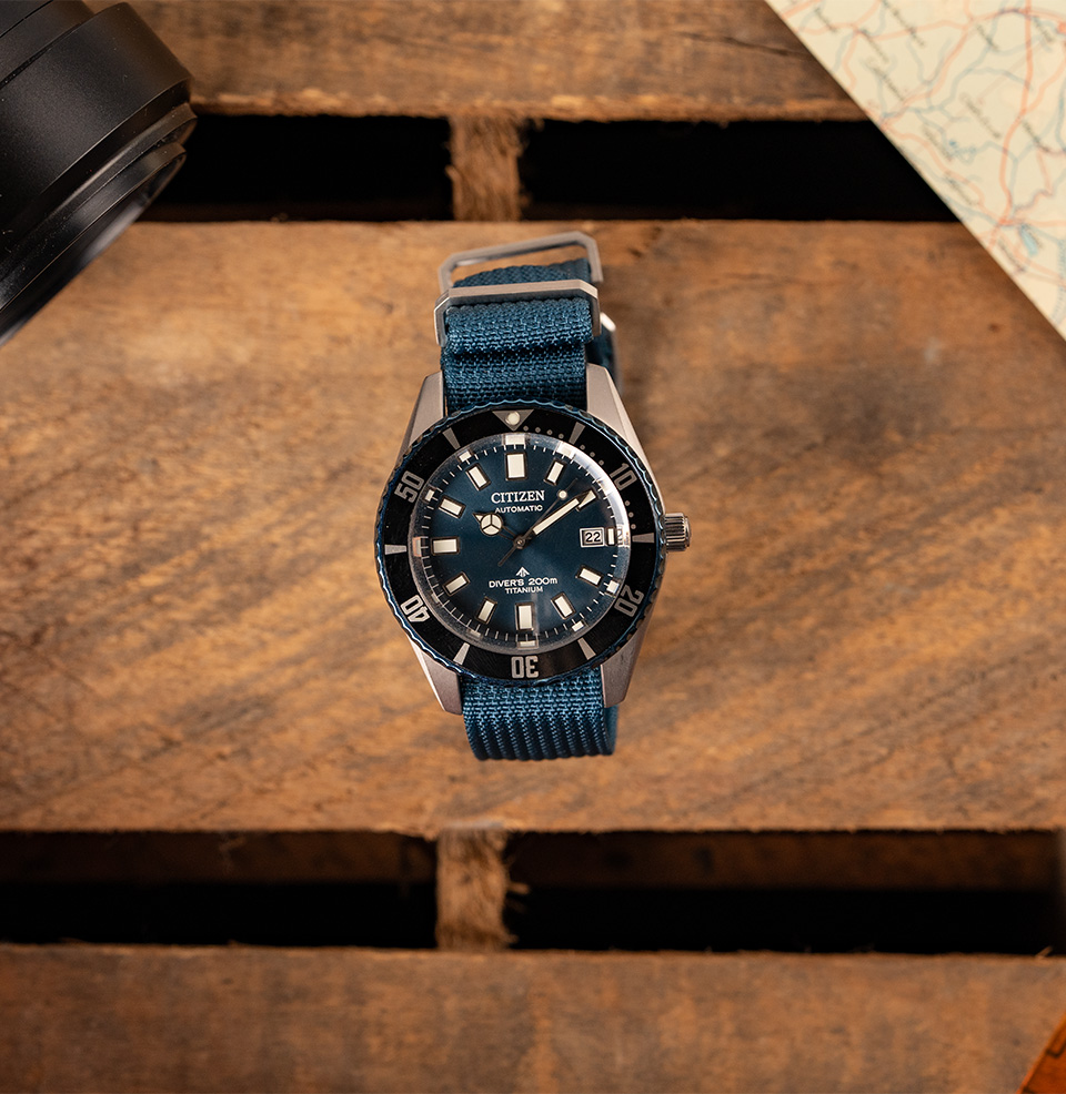 Ribbed Mesa Lets your watch be the star