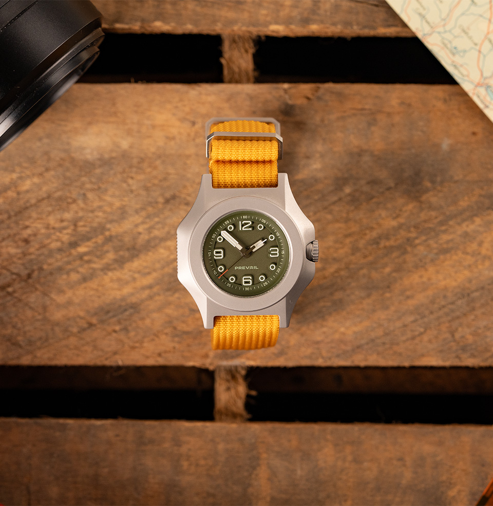 Ribbed Mesa Lets your watch be the star