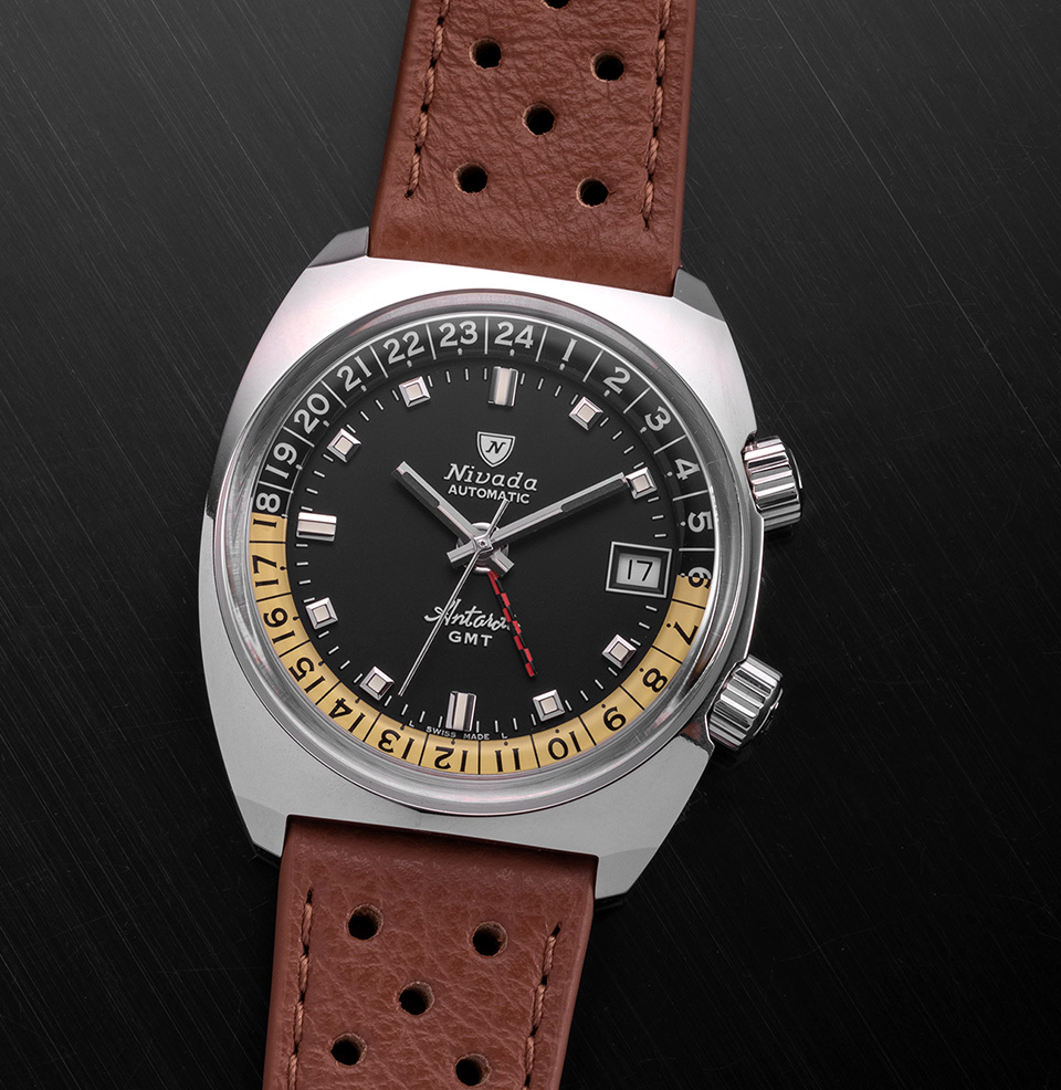 Antarctic GMT Black and Red GMT Hand