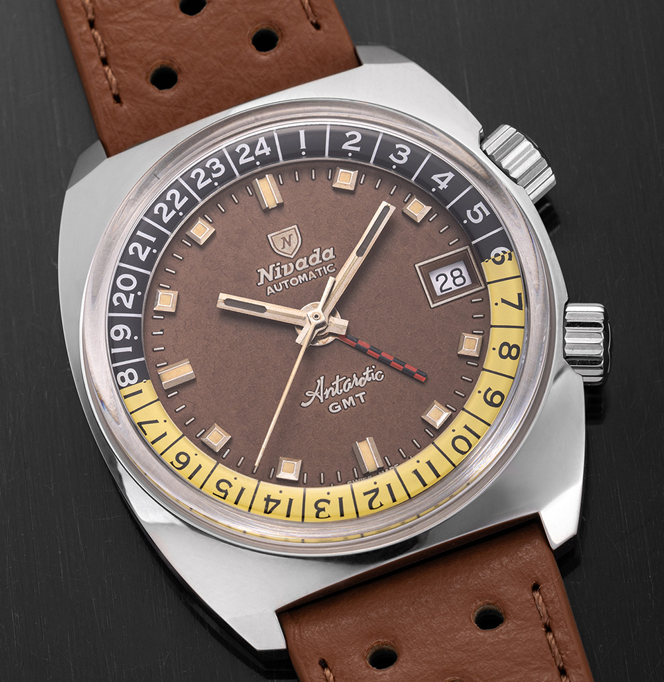 Antarctic GMT Black and Red GMT Hand