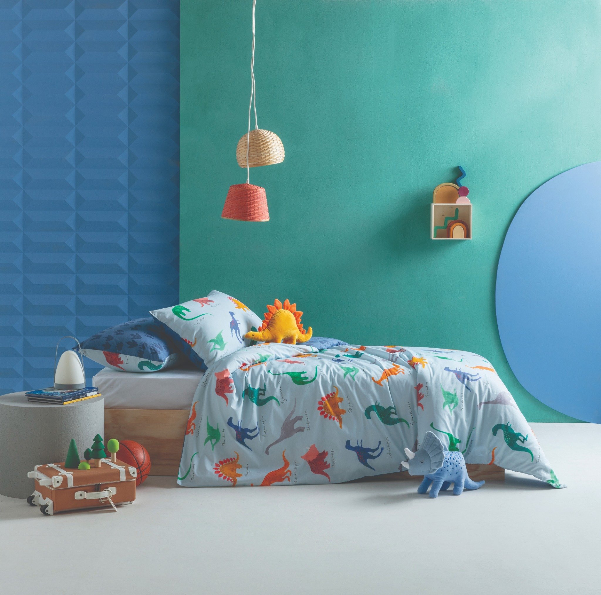 Dinosaur Dreamer Double Quilt Cover Set