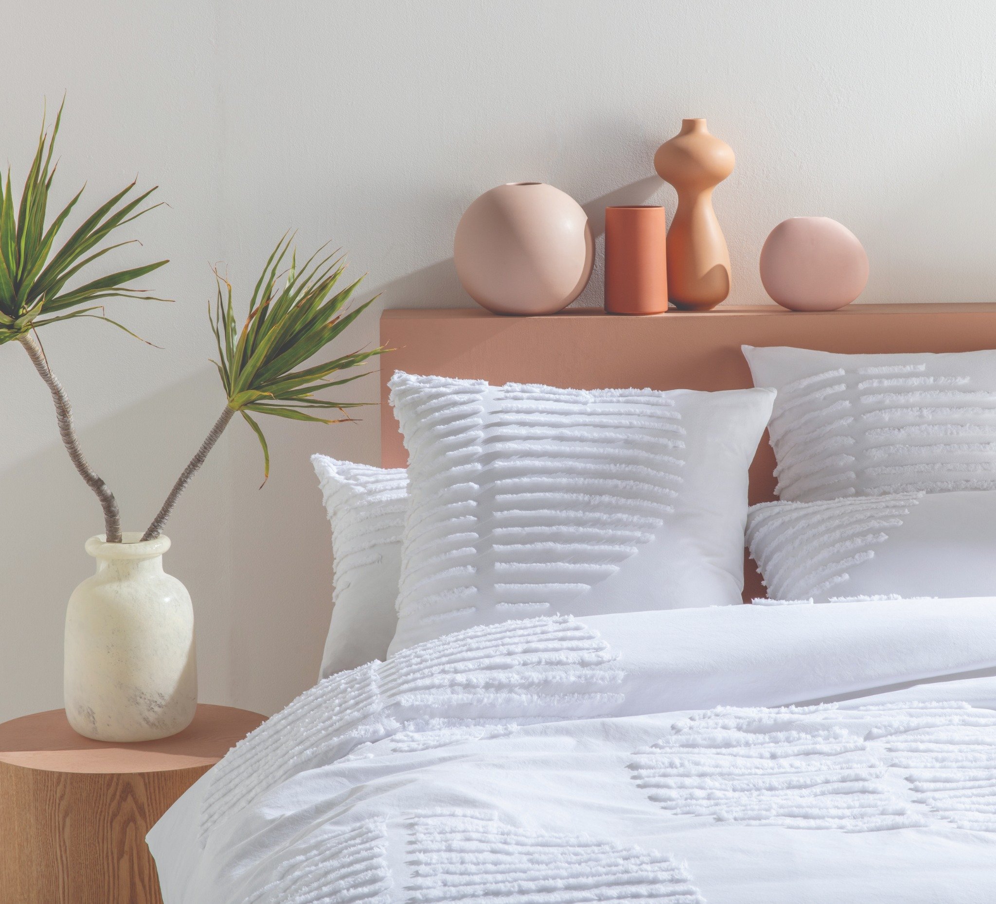 Barlow White Euro Pillowcase