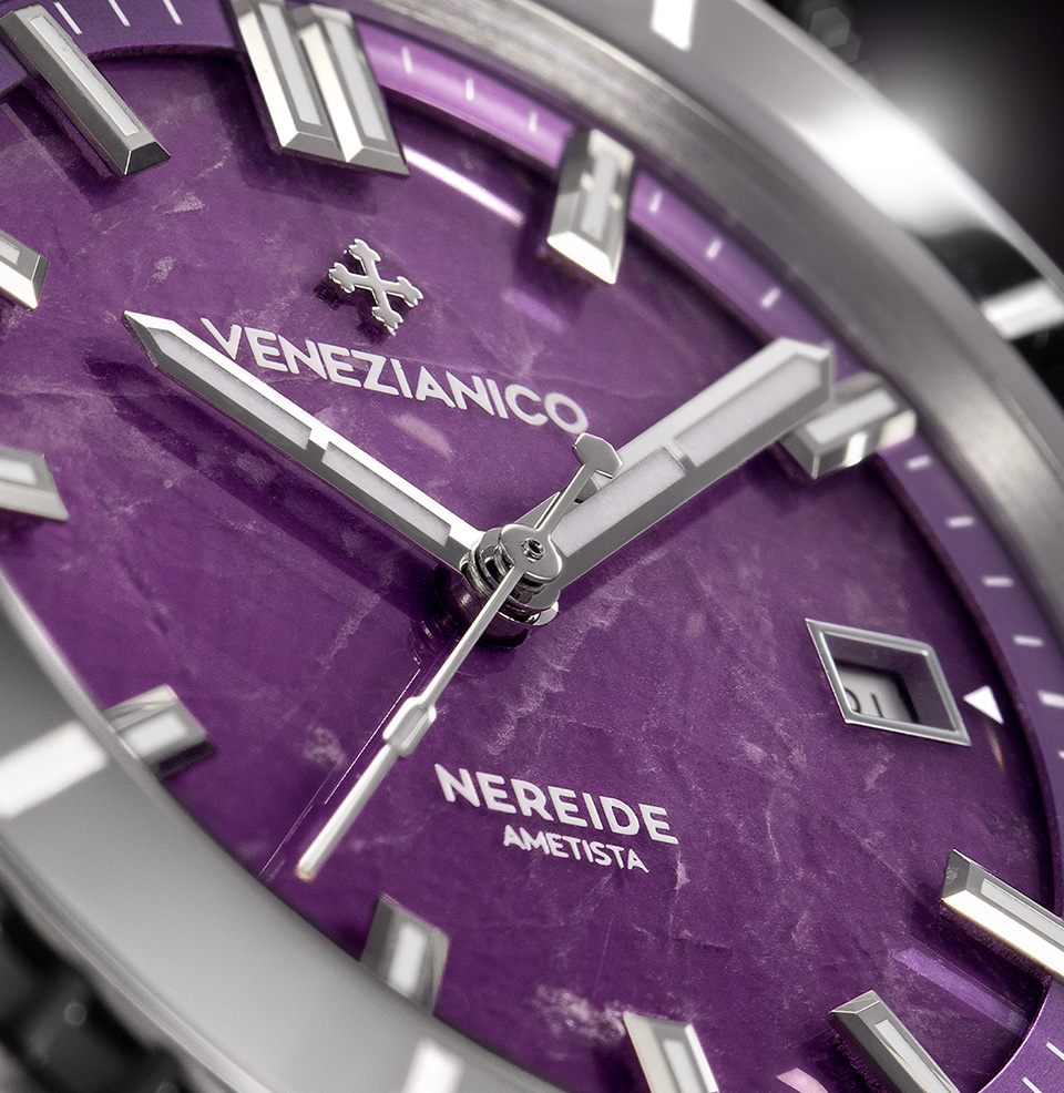 Nereide 42 Stone Dials Lumed hands and Indexes