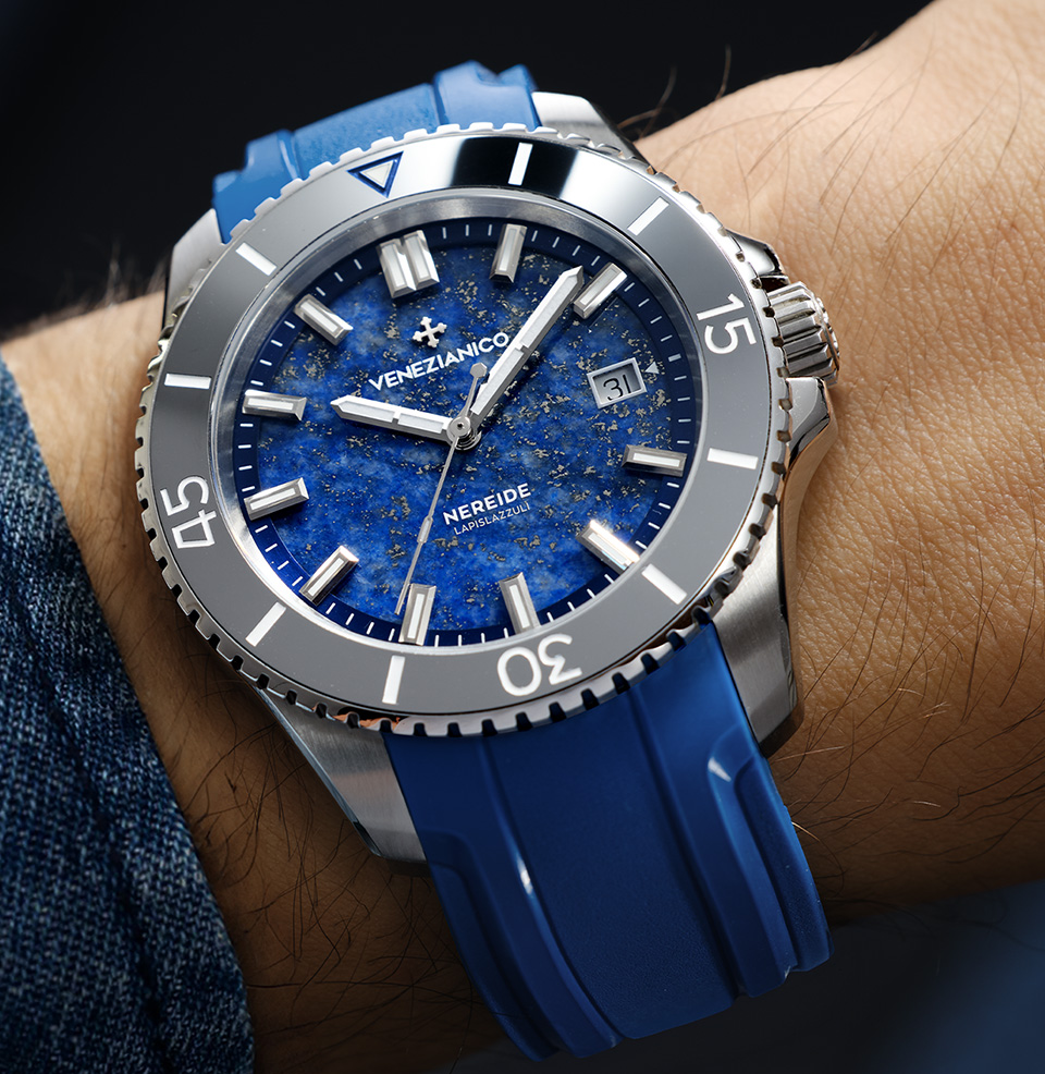 Nereide 42 Stone Dials Tungsten Bezel Insert