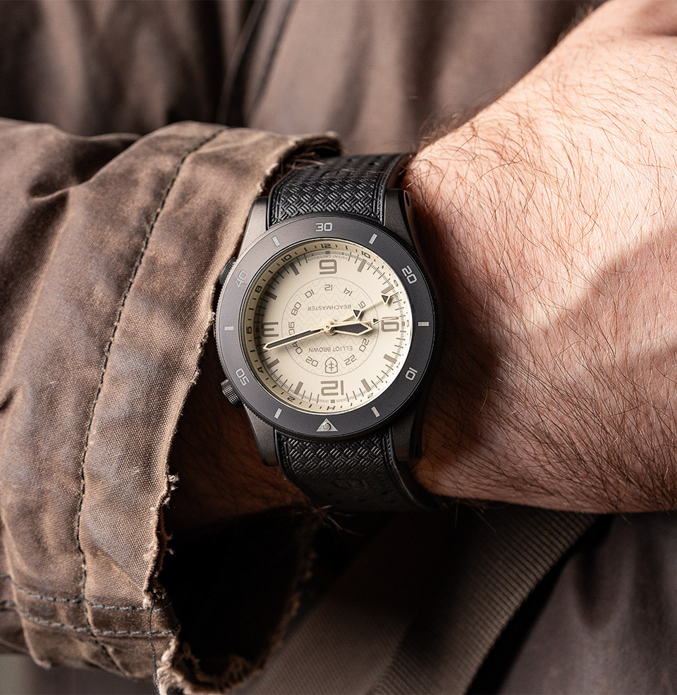 Beachmaster Professional 40mm Sandblasted PVD Case