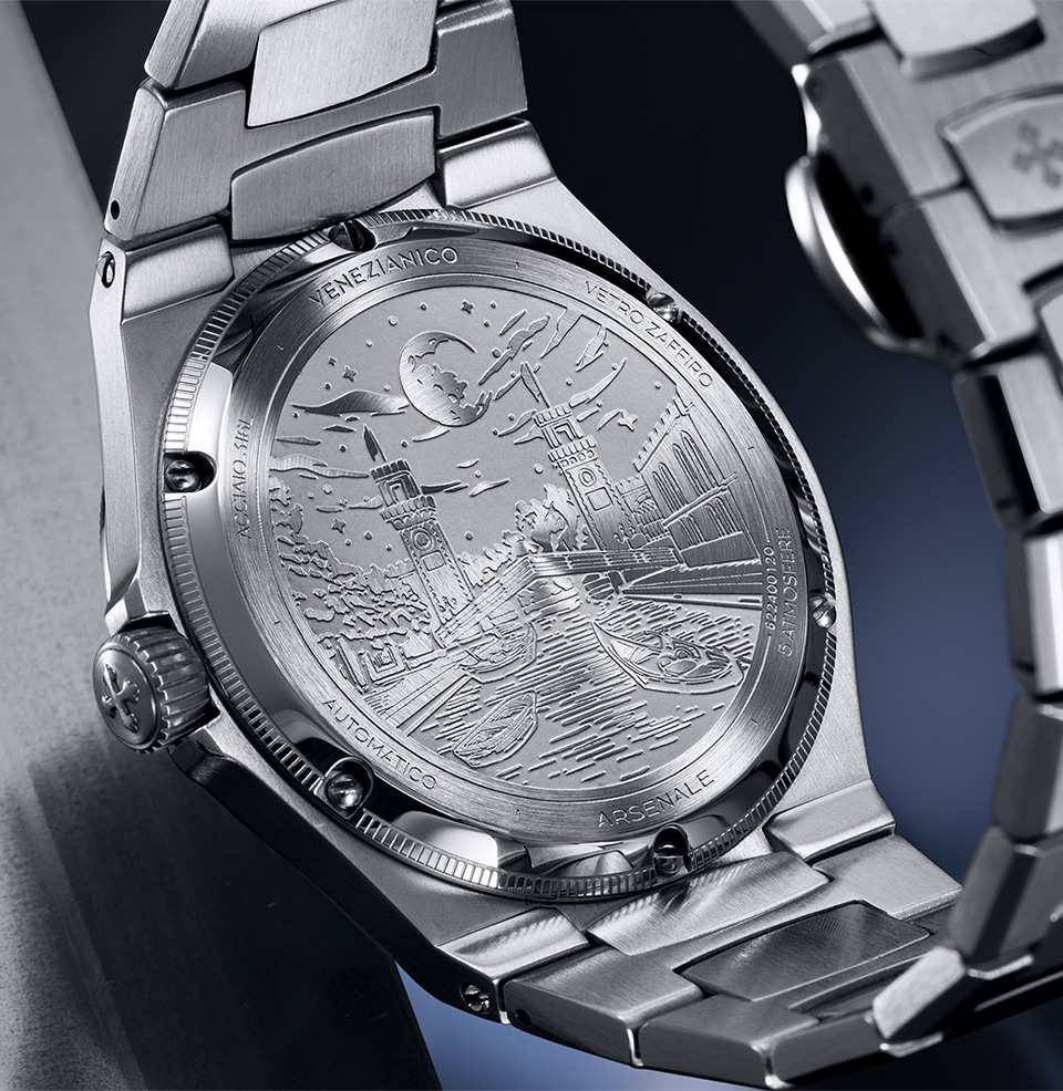 Arsenale 40 Engraved Caseback