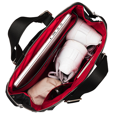 KNOMO Gilbert Laptop Tote Backpack - 14" Feature Square Image 2 |knomo.com