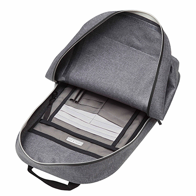 KNOMO Harpsden Water-Resistant Laptop Backpack - 14" Feature Square Image 2 |knomo.com