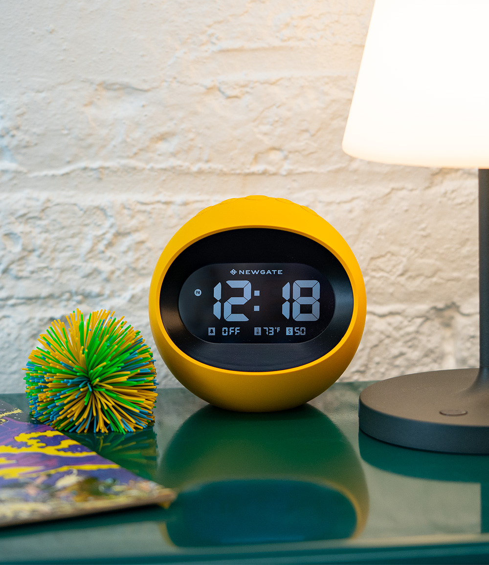 Digital Centre of the Earth LCD Alarm Clock