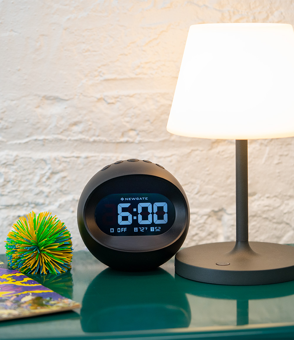 Digital Centre of the Earth LCD Alarm Clock