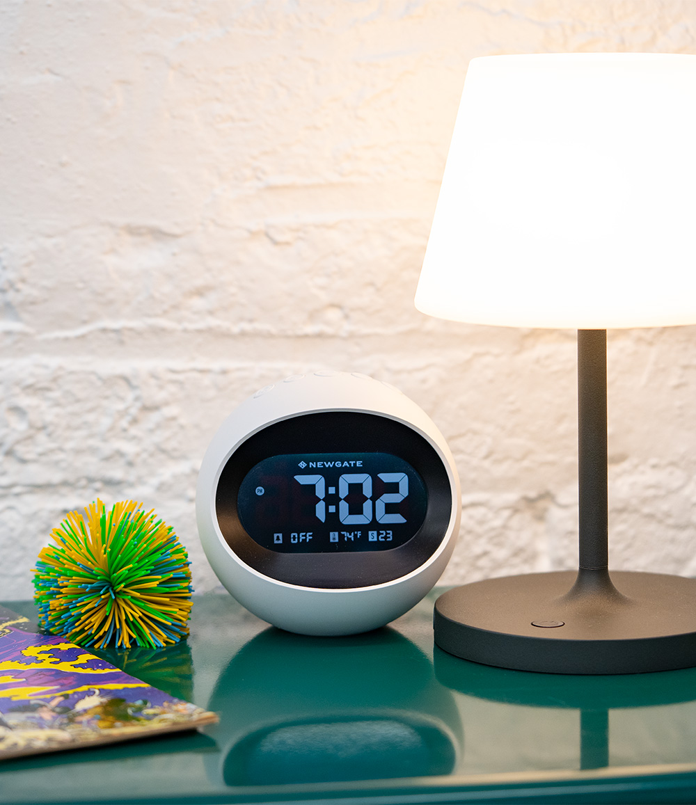 Digital Centre of the Earth LCD Alarm Clock