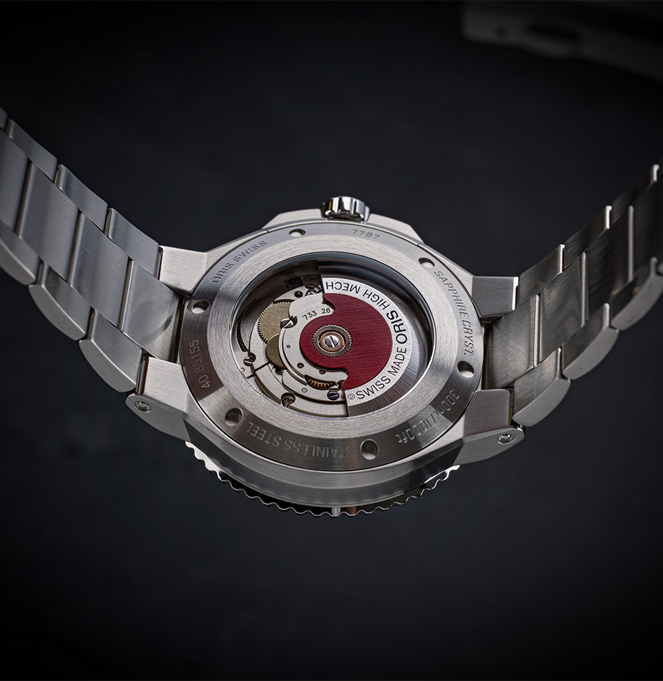 Aquis Date 41.5mm (2024) Oris Caliber 733-1 Movement