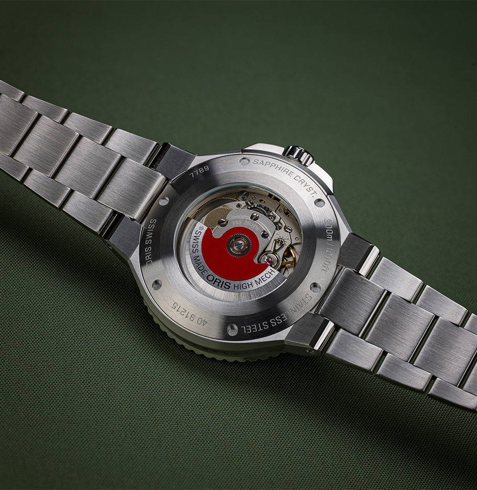 Aquis Date 41.5mm (2024) Oris Caliber 733-1 Movement