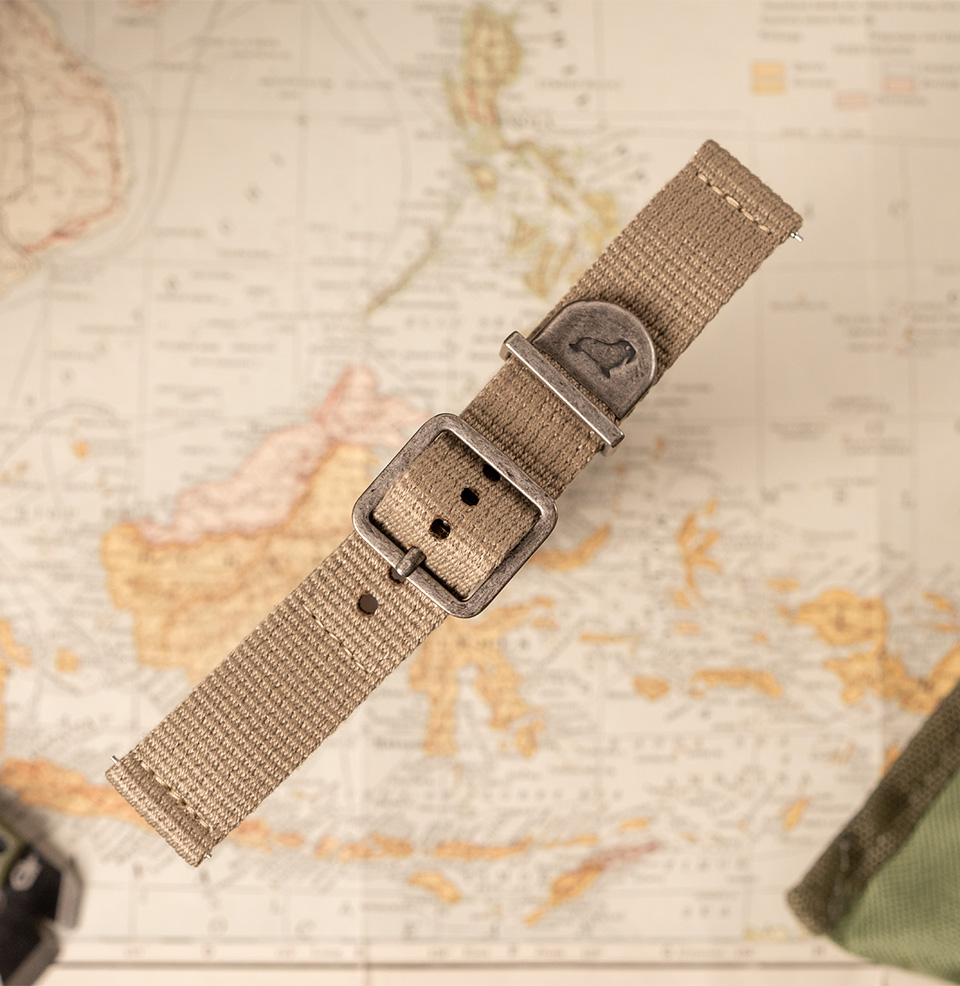 Vintage Military 2-Piece Straps Vintage Military 2-Piece Strap