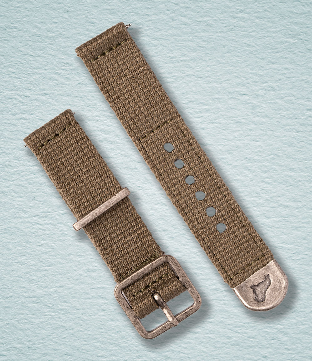 Vintage Military 2-Piece Straps