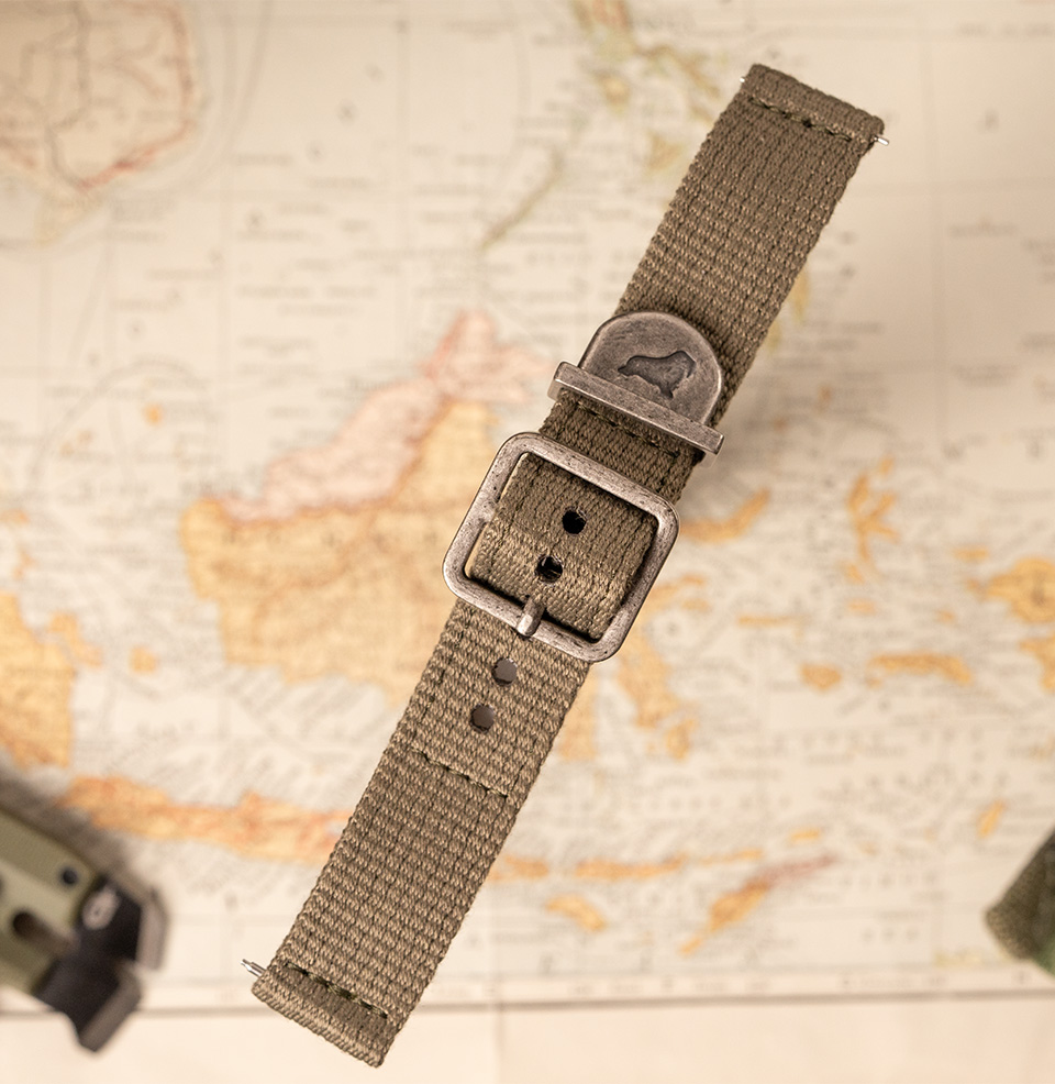 Vintage Military 2-Piece Straps Vintage Military 2-Piece Strap