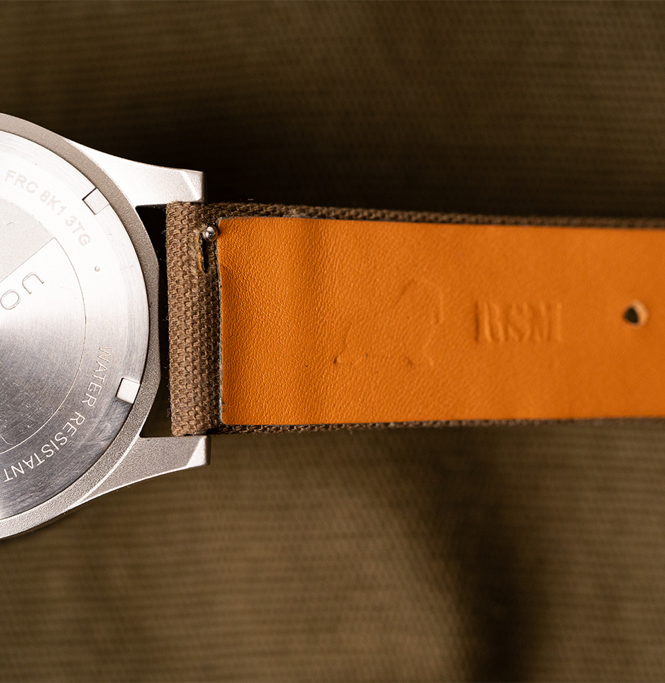 Fine Canvas Strap Quick Release Spring Bars