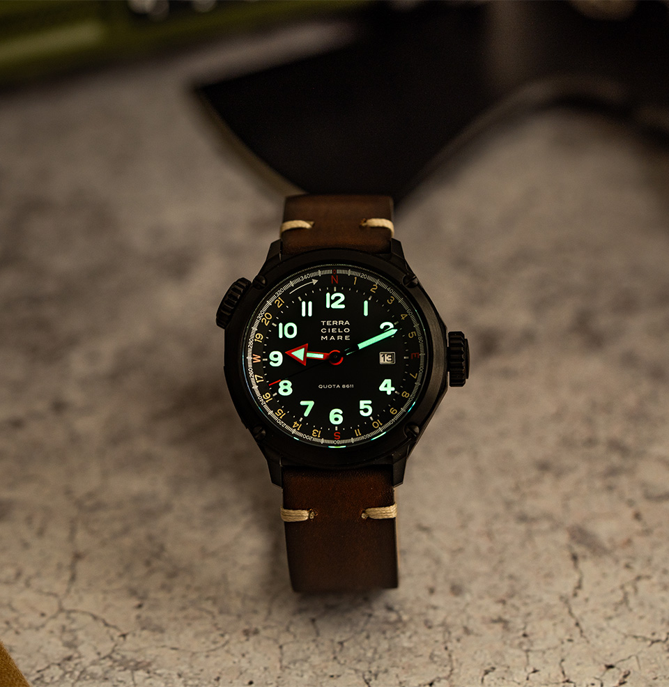 Orienteering Quota 8611 Green lume.