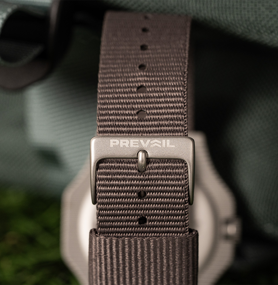 Prevail Onward Future Pass through Nylon Strap