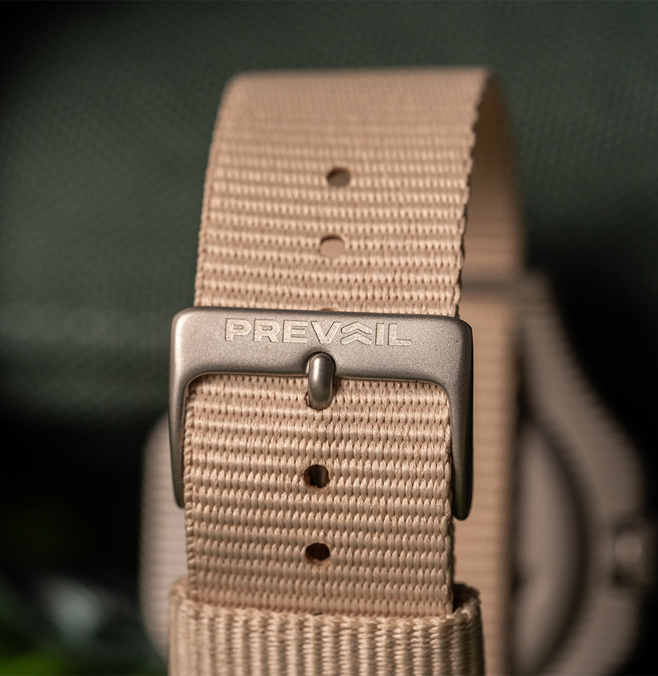 Prevail Onward Future Pass through Nylon Strap