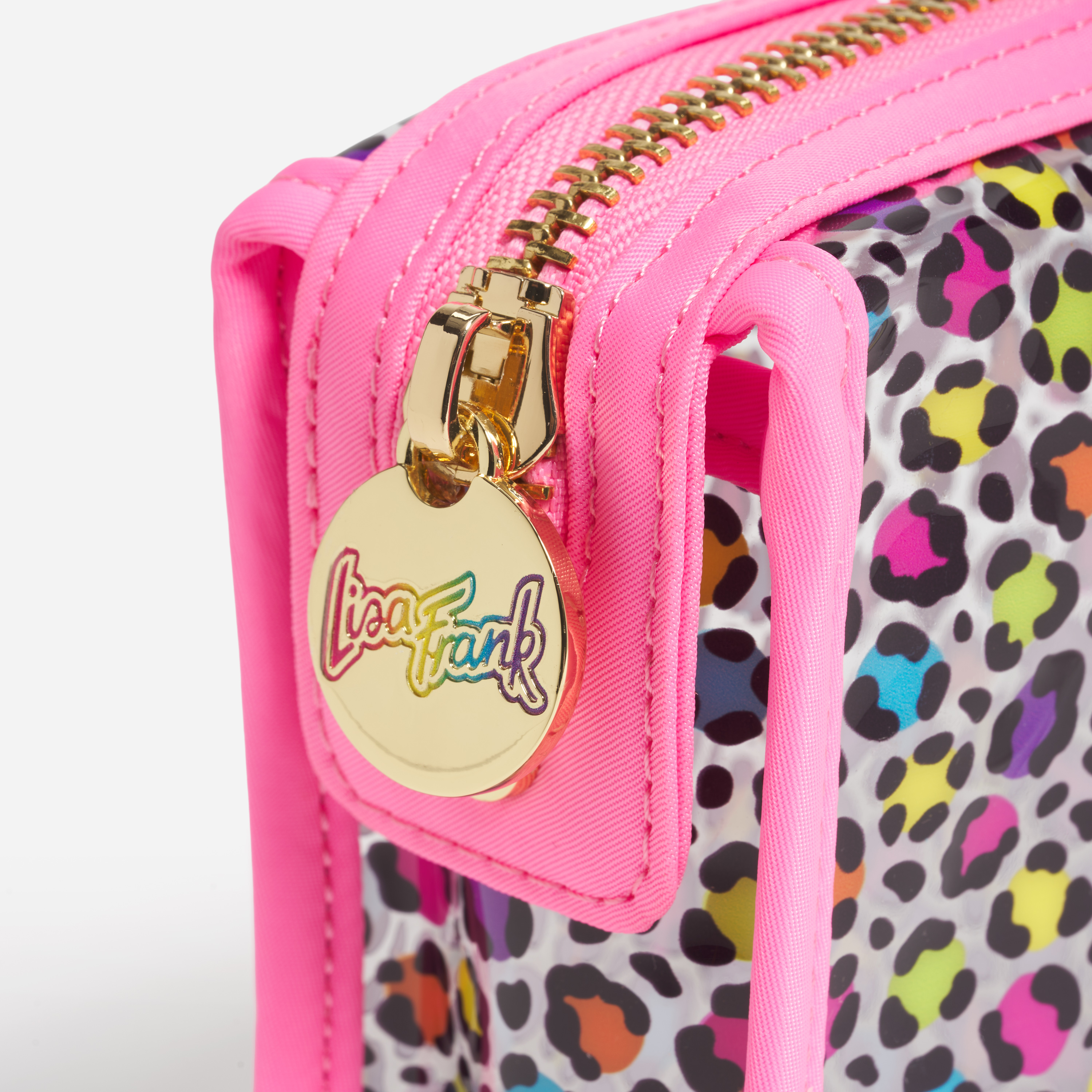 Travel Pouch by Stoney Clover Lane | Lisa Frank Rainbow Leopard Print | Nylon Travel Pouch by Stoney Clover Lane | Lisa Frank Rainbow Leopard Print | Nylon