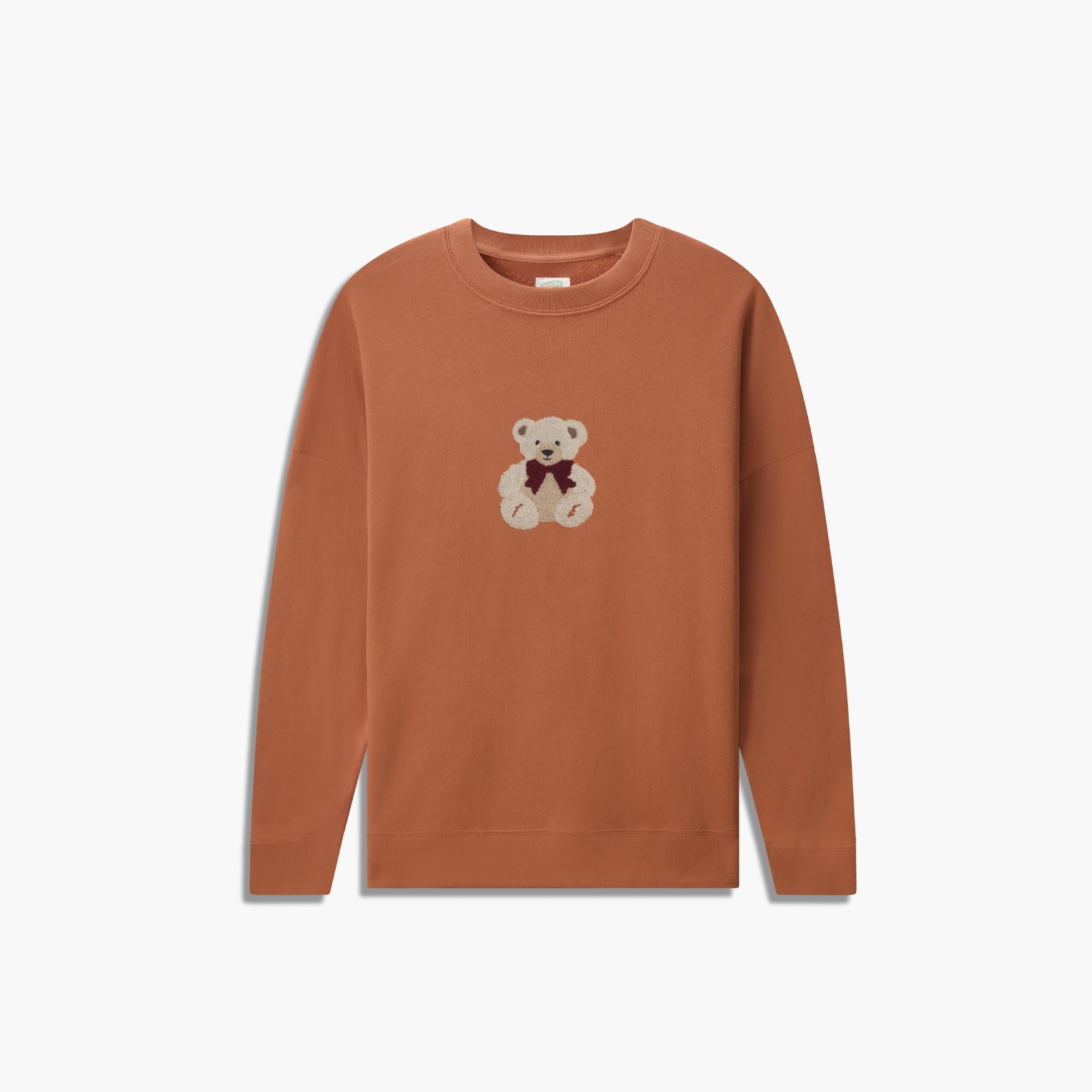 The Oversized Crew with Chenille Bear