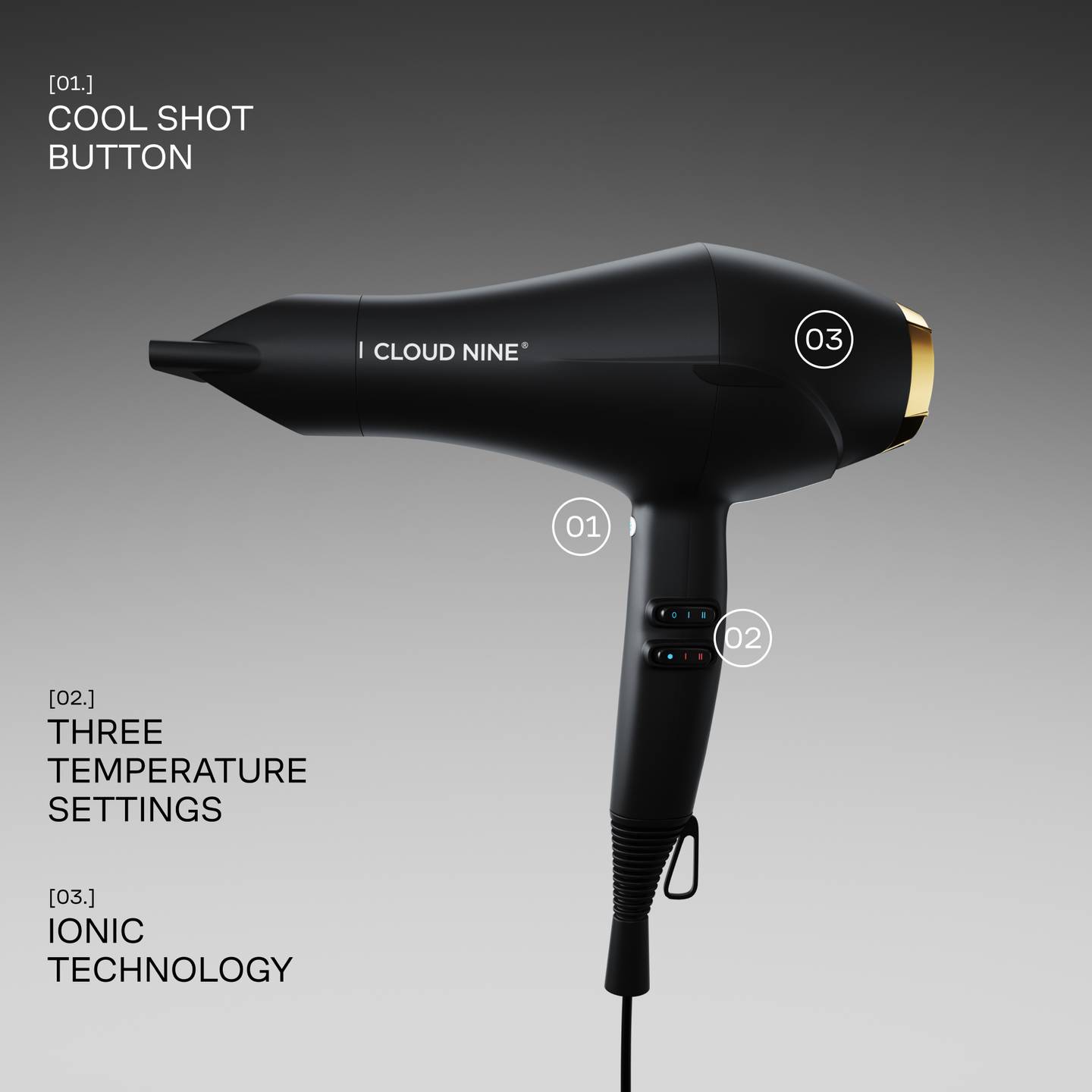 Discover the Airshot Hair Dryer Cloud Nine