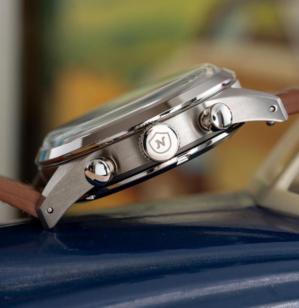 Nivada Grenchen x Worn & Wound Datomaster VK63 V3 Stainless steel case