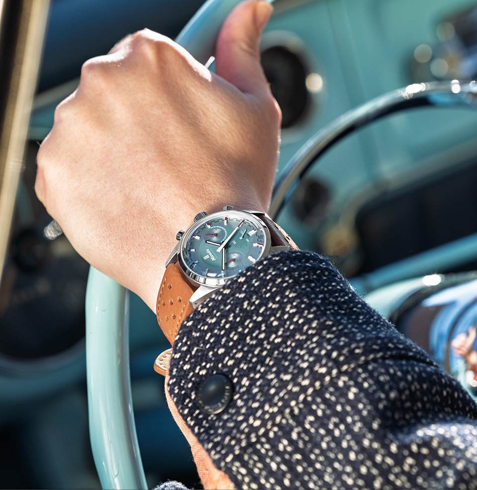 Nivada Grenchen x Worn & Wound Datomaster VK63 V3 Uniquely Stylish